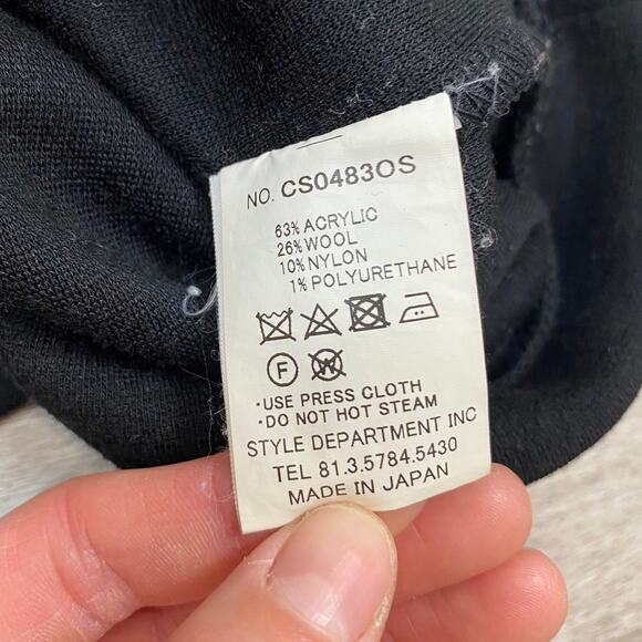 Still By Hand Hoodie Sweatshirt Men's 4/XL Made in Japan Minimalist - Picture 7 of 9